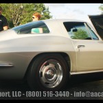 Corvette Sting Ray White - Classic Car Show - Davie FL May 2012