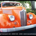 Davie FL Car Show Orange Bentley