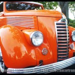 Davie FL Car Show Orange Bentley