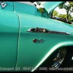 Davie FL Car Show Turquois Chevy