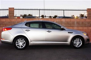 2013 kia optima - Car Transport NJ-NC